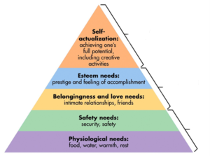 Maslow's hierarchy of needs