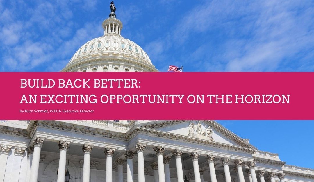 Build Back Better: An exciting opportunity on the horizon