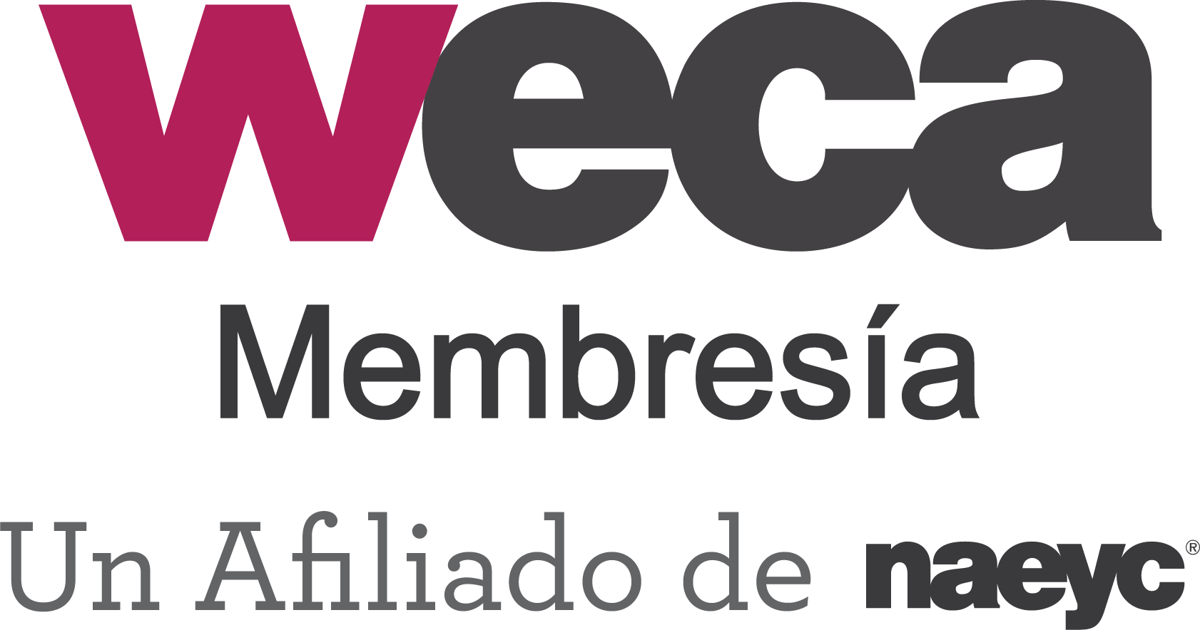 Logotipo de WECA: Wisconsin Early Childhood Association