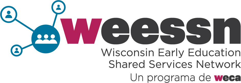 Logotipo de la Red de Servicios Compartidos de Educación Temprana de Wisconsin