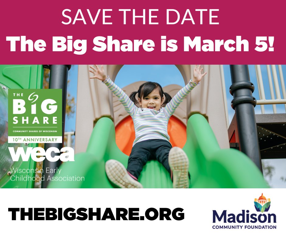 Community Shares of Wisconsin The Big Share Logo